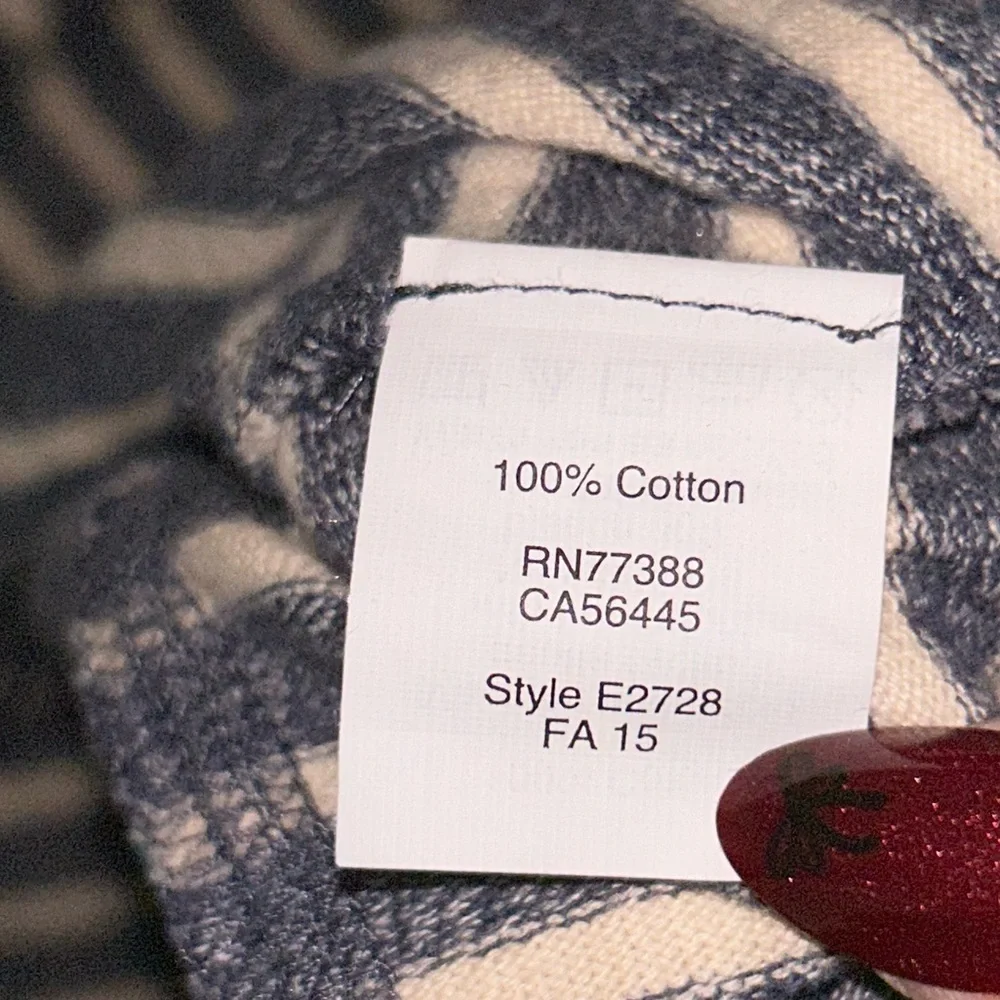 Madewell Striped Chart Tee SIZE MEDIUM